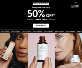 Todo site com até 50% de desconto + Frete Grátis + 3% de desconto Extra no Pix na Beauty Friday da Adcos