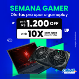 Semana Gamer: até 10X sem juros no cartão e até R$ 1.200,00 de desconto no KaBuM!