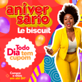 Promoção de Aniversário: todo dia tem cupom na Le Biscuit