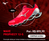 Tênis Masculino Mizuno Wave Prophecy 12-S em oferta da loja Mizuno