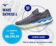 Tênis Masculino Mizuno Wave SkyRise em oferta da loja Mizuno