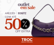 Outlet em Sale: Arezzo e Schutz com até 50% de desconto Extra na Troc