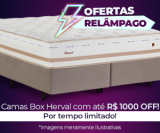 Cama Box Herval com até R$ 1.000,00 de desconto na VouLevar