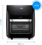 Fritadeira Air Fryer Family Oven Fry Elgin 12 litros 110V 1.900W 10 funções painel digital em oferta da loja Amazon