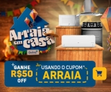 Arraiá em Casa: ganhe R$ 50,00 de desconto na Dufrio