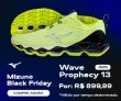 Black Friday: Tênis de Corrida Mizuno Wave Prophecy 13 em oferta da loja Mizuno