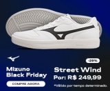 Black Friday: Tênis Street Wind em oferta da loja Mizuno