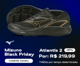 Black Friday: Tênis de Corrida Mizuno Atlantis 2 masculino em oferta da loja Mizuno