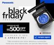 Black Friday com até R$ 500,00 de desconto Extra na Panasonic
