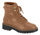 Bota Feminina Coturno Vizzano caramelo em oferta da Loja Lebes