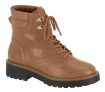 Bota Feminina Coturno Vizzano caramelo em oferta da Loja Lebes
