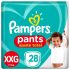 Dois Pacotes de Fraldas Pampers Pants Ajuste Total XG 32 unidades em oferta da loja Drogal