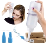 Lavador Nasal Adulto Infantil Rinite Sinus Congestão 300 ml branco em oferta da loja Mercado Livre