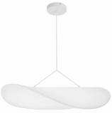 Pendente Led Fibra de Seda Planar 23W 3000K em oferta da loja Yamamura