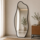 Espelho Decorativo 120 x 50 cm com moldura em oferta da loja Shopee