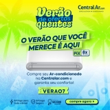 Verão de Ofertas Quentes: 7% de desconto na Central Ar