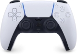 Controle PlayStation DualSense sem fio branco em oferta da loja Amazon