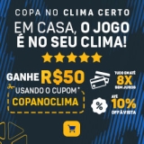 Copa no Clima Certo: ganhe R$ 50,00 de desconto na Dufrio