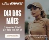Dia das Mães: Desconto Progressivo de até 20% na Olympikus