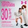 Dia dos Namorados: ganhe 30% de desconto na segunda peça na Under Armour