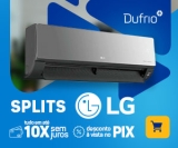Splits LG: a partir de 5% de desconto no PIX na Dufrio