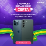 Escolha seu próximo smartphone com 10% desconto no PIX + FRETE GRÁTIS no Trocafy