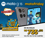 Esquenta MotoFriday: Smartphone Moto G15 256 GB em oferta na Motorola