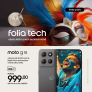 Folia Tech: Moto G15 256GB 12GB Câmera 50 MP 6,7″ em oferta da loja Motorola