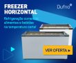 Freezer Expositor Horizontal Metalfrio 292 litros 110V NF30SB Branco em oferta da loja Dufrio