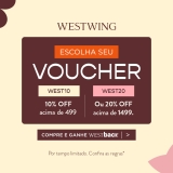 Ganhe 20% de desconto nas compras acima de R$ 1.499,00 na Westwing