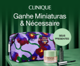Ganhe miniaturas e nécessaire nas compras na Clinique