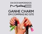 Ganhe um charm na compra de dois produtos* na MAC Cosméticos