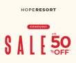 Sale: até 50% de desconto em peças selecionadas na Hope Resort