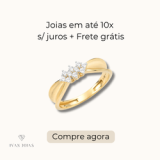 Joias em até 10 X sem juros + FRETE GRÁTIS na Ivan Joias