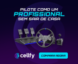 Kit Simulador de Corrida PXN V99 Base Force Feedback 3Nm + Volante + Câmbio 6 Marchas + Pedais Acelerador, Freio e Embreagem em oferta da loja Cellfy