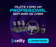 Kit Simulador de Corrida PXN V99 Base Force Feedback 3Nm + Volante + Câmbio 6 Marchas + Pedais Acelerador, Freio e Embreagem em oferta da loja Cellfy