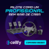 Kit Simulador de Corrida PXN VD4 Torque 4Nm Para PC + Volante W AS Quick Release + Pedais Freio e Acelerador em oferta da loja Cellfy