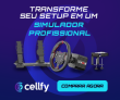 Kit Simulador de Corrida PXN VD4 Torque 4Nm Para PC + Volante W AS Quick Release + Pedais Freio e Acelerador em oferta da loja Cellfy