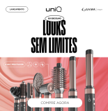 Lançamento Modelador de Cabelos Uniq Vibrance 8 em 1 na GA.MA Italy