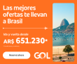 Las mejores ofertas te llevan a Brasil. Voos em oferta da loja Gol