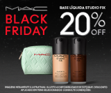 MAC Black Friday: Base Líquida Studio Fix com 20% de desconto na MAC Cosméticos