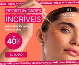 Mês do Autocuidado com até 40% de desconto na Adcos