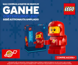 Nas compras acima de R$ 899,00, ganhe Bebê Astronauta ampliado na Lego
