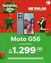 Natalzão Lebes: Moto G56 5G 256 GB + 8GB RAM 50MP + 8MP em oferta da Loja Lebes