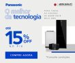 O melhor da tecnologia com até 15% de desconto Extra na Panasonic