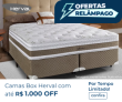 Oferta Relâmpago: Camas Box Herval com até R$ 1.000,00 de desconto na VouLevar