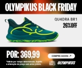 Olympikus Black Friday: Tênis Olympikus Qu4dra BR1 em oferta da loja Olympikus
