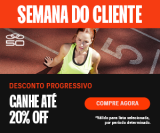 Semana do Cliente: Desconto Progressivo de até 20% de desconto em Seleção de Produtos na Olympikus