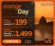 Orange Day: trechos nacionais e internacionais em oferta na Gol