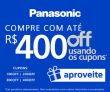 Compre com até R$ 400,00 de desconto na Panasonic